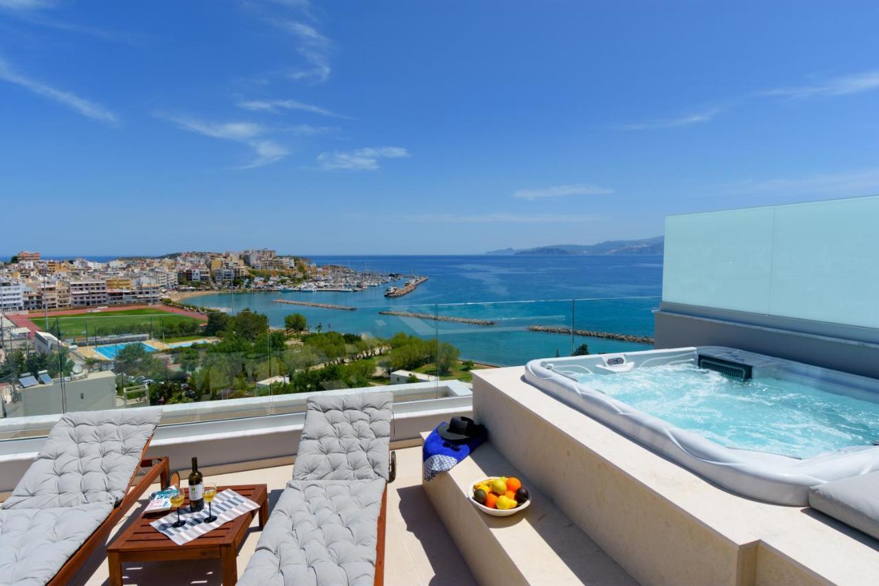 Angelique Luxury Apartment Ágios Nikolaos Exterior foto