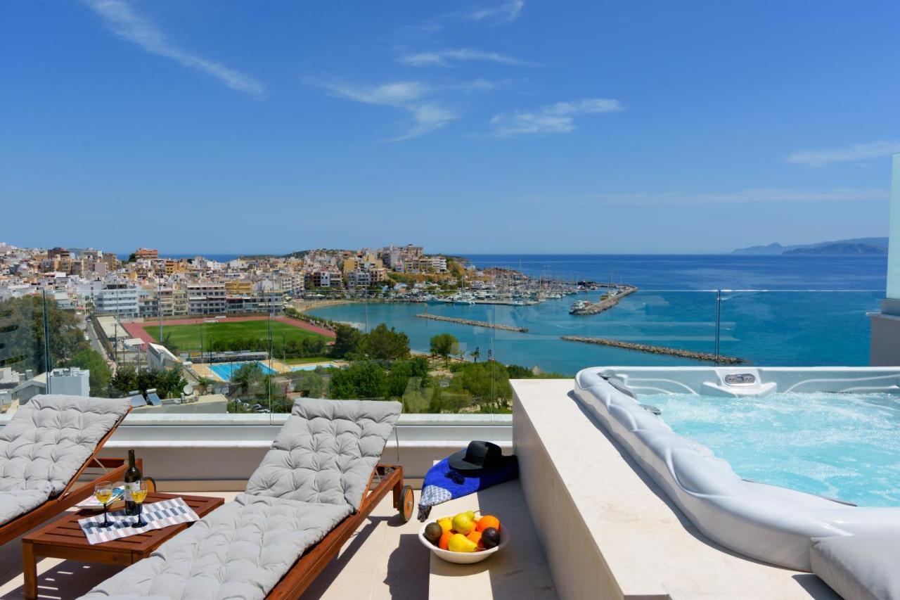 Angelique Luxury Apartment Ágios Nikolaos Exterior foto