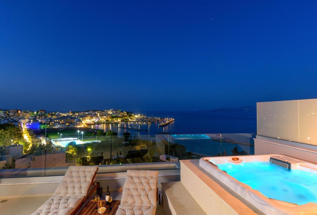 Angelique Luxury Apartment Ágios Nikolaos Exterior foto