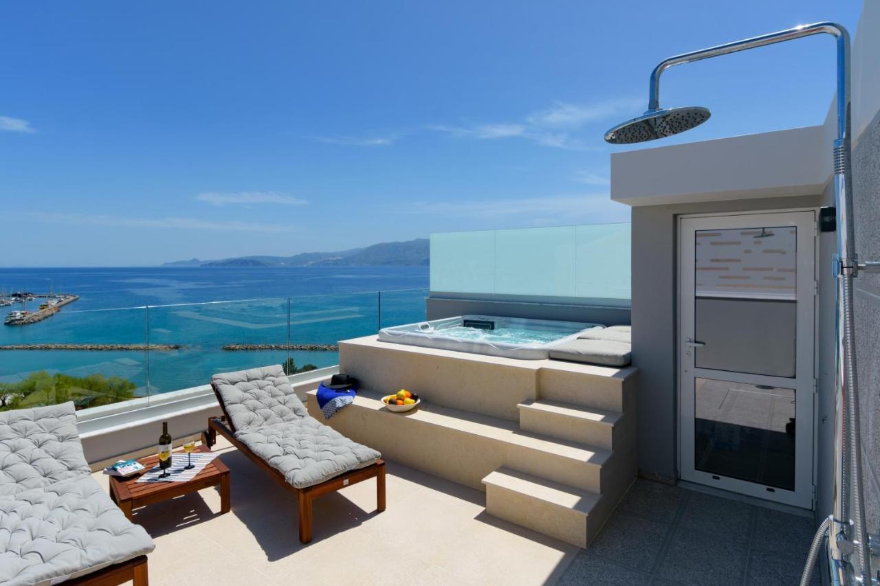 Angelique Luxury Apartment Ágios Nikolaos Exterior foto