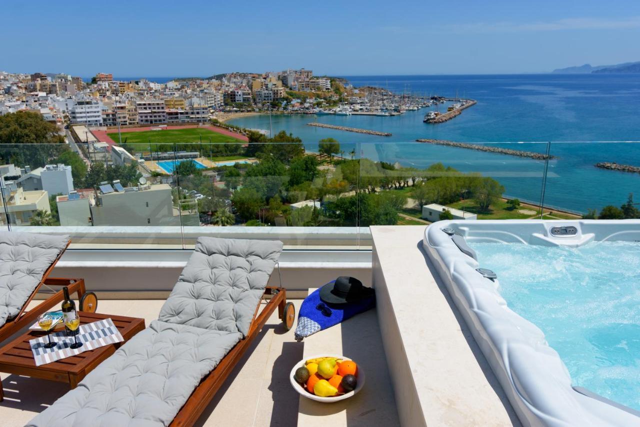 Angelique Luxury Apartment Ágios Nikolaos Exterior foto