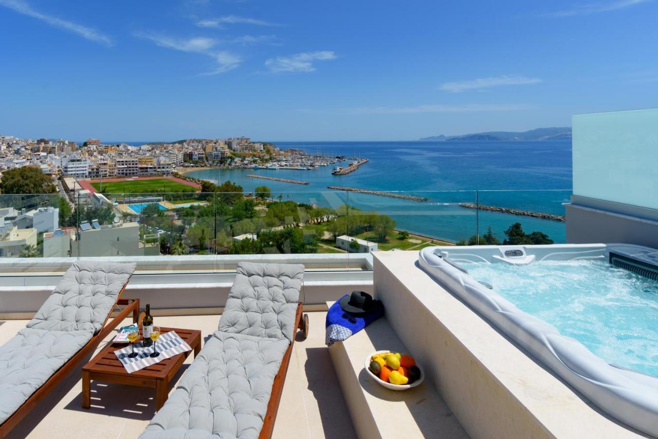 Angelique Luxury Apartment Ágios Nikolaos Exterior foto